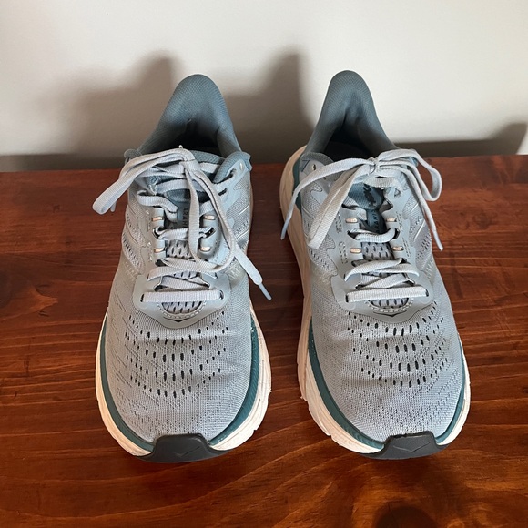 Hoka One One Arahi 5 Running Shoes Women's Size 7 B Blue Fog Provincial Blue - Picture 2 of 6